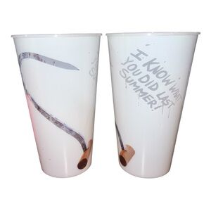 NEW!!! Set of 5 “I know what you did last summer” Movie Memorabilia Cups